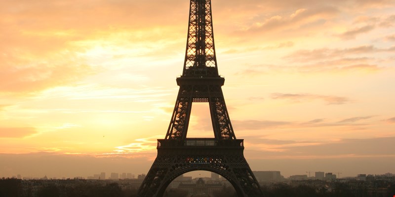 France Paris in the eiffel tower