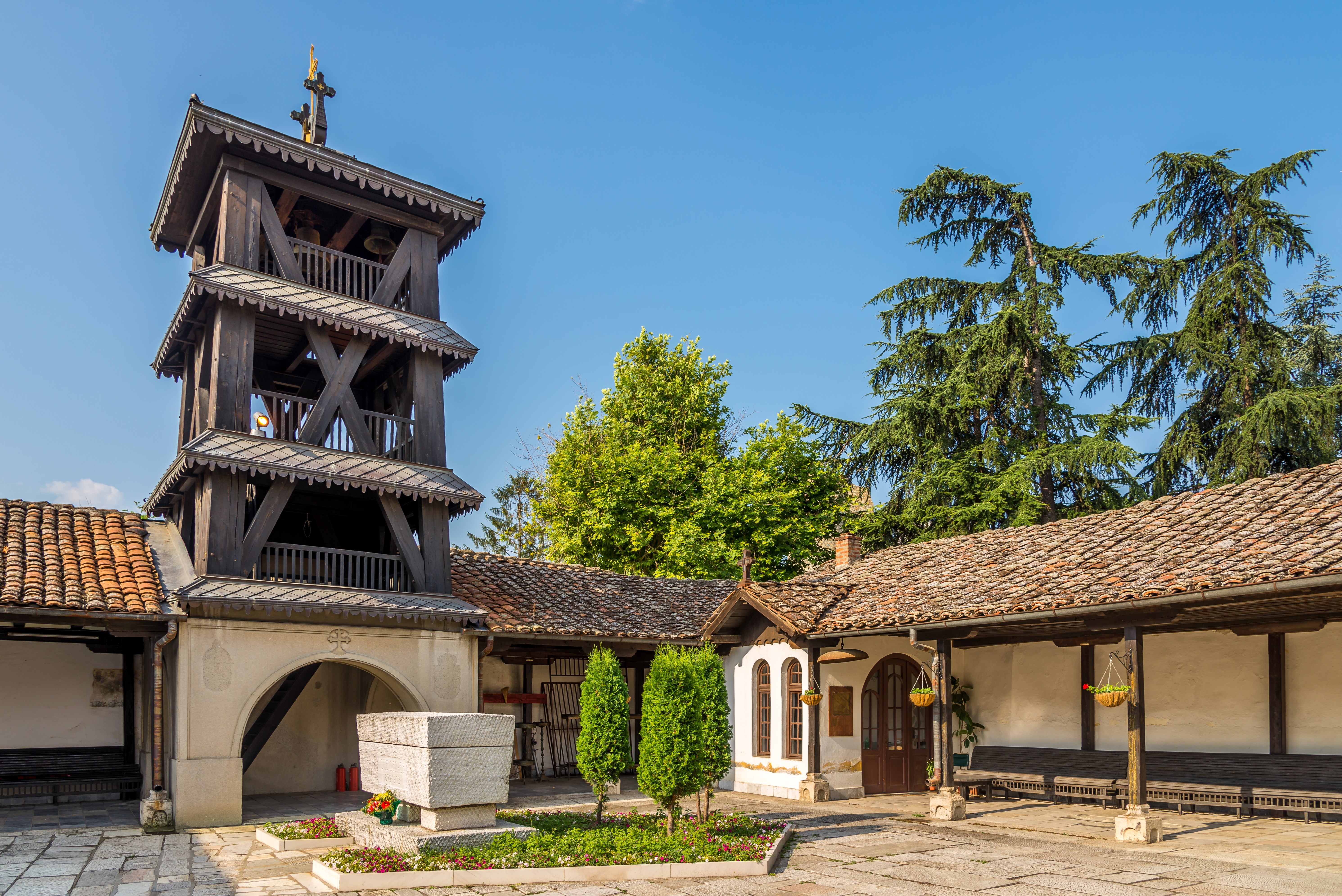 The Church of the Ascension of Jesus in Skopje