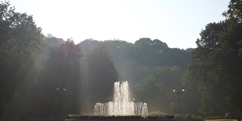 The bernardine garden - bernardinu sodas - in the lithuanian capital Vilnius