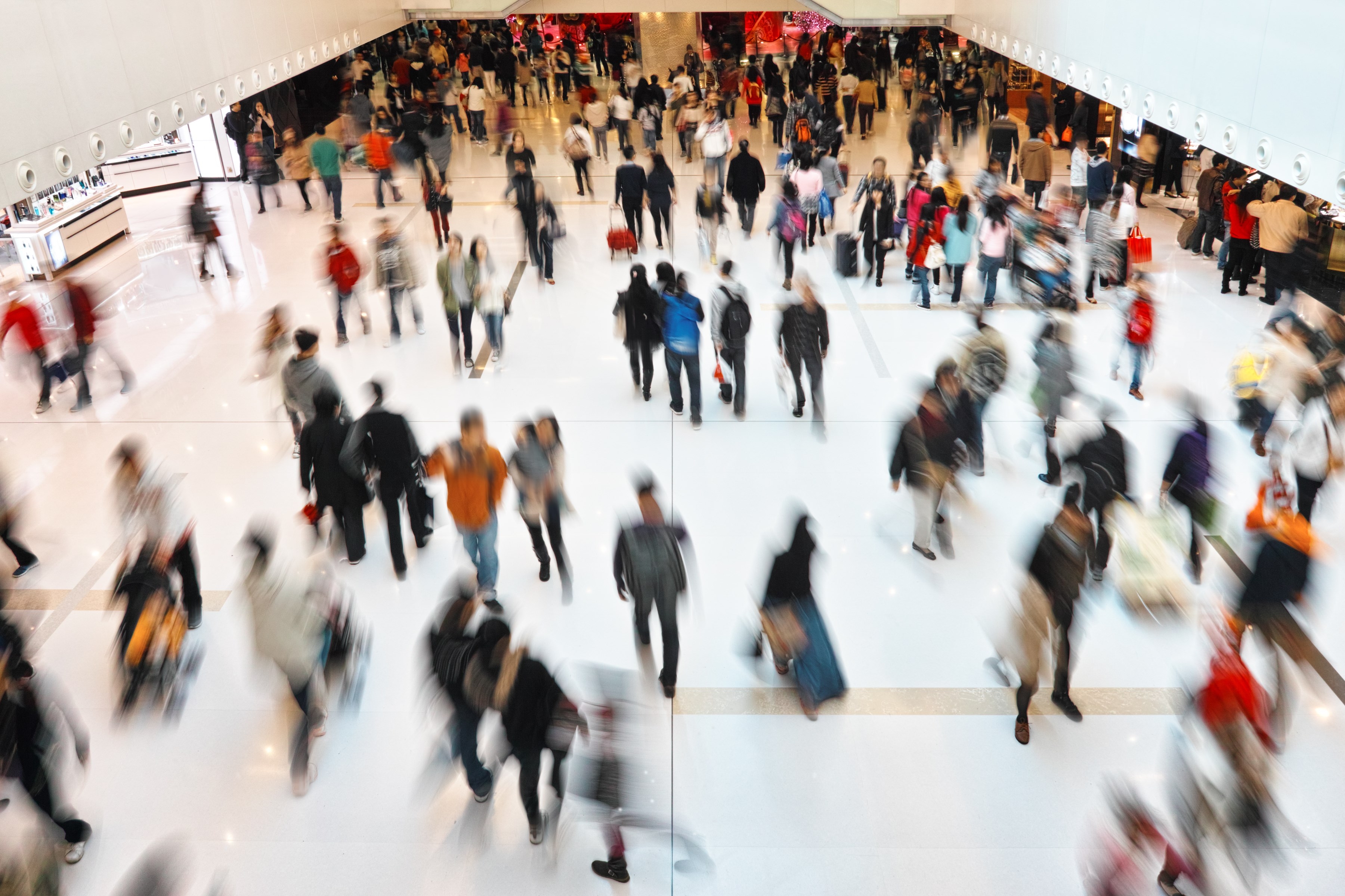 people shopping